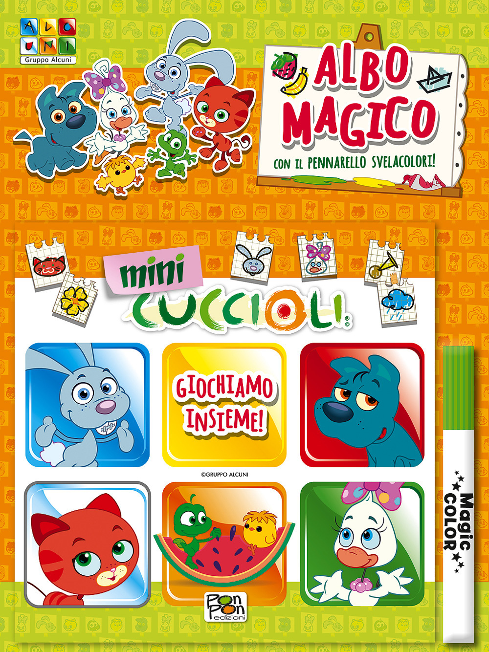 Mini cuccioli. Giochiamo insieme! Albo magico