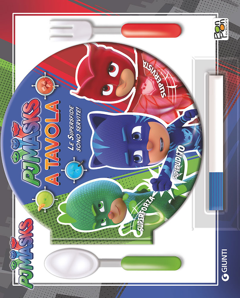 A tavola con Pj Masks. Le supersfide sono servite!