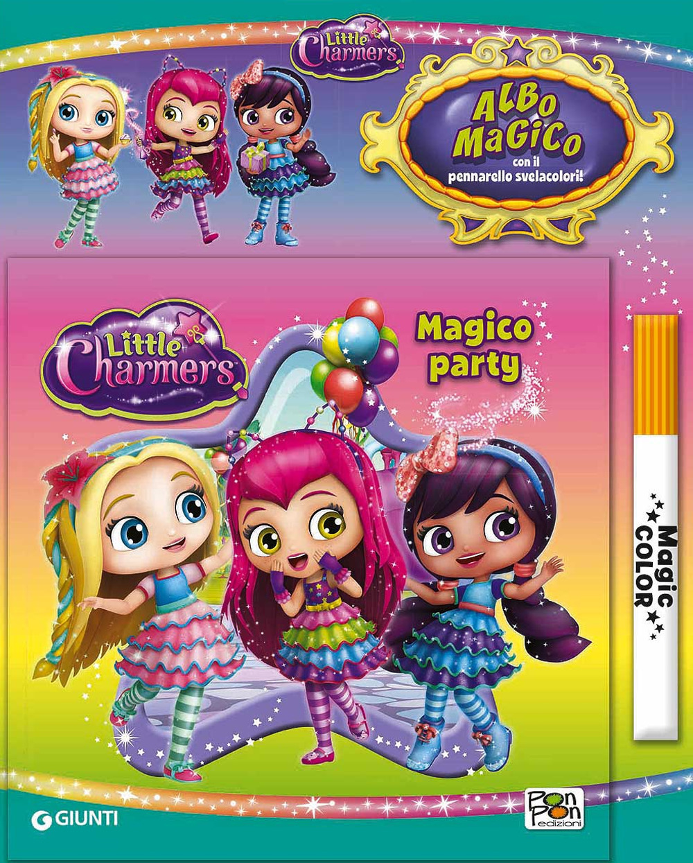 Magico party. Albo magico Little Charmers