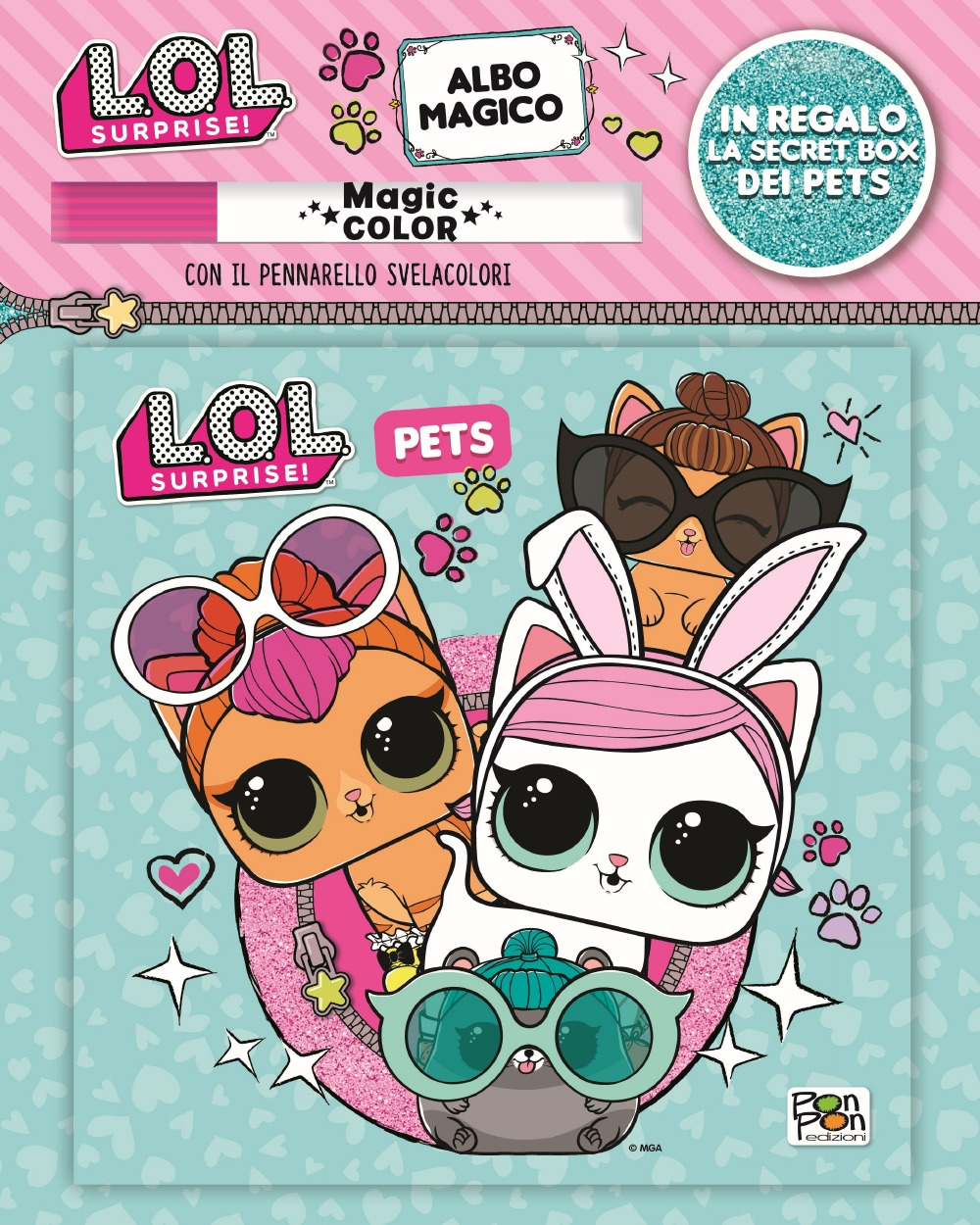 Pets. L.O.L. surprise! Albo magico