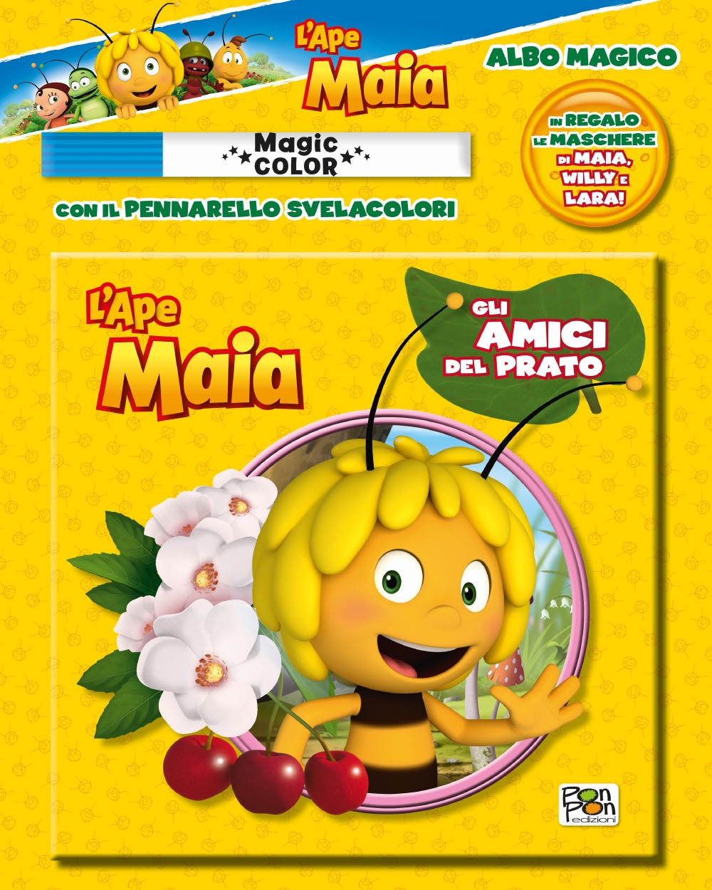 Gli amici del prato. L'Ape Maia. Albo magico