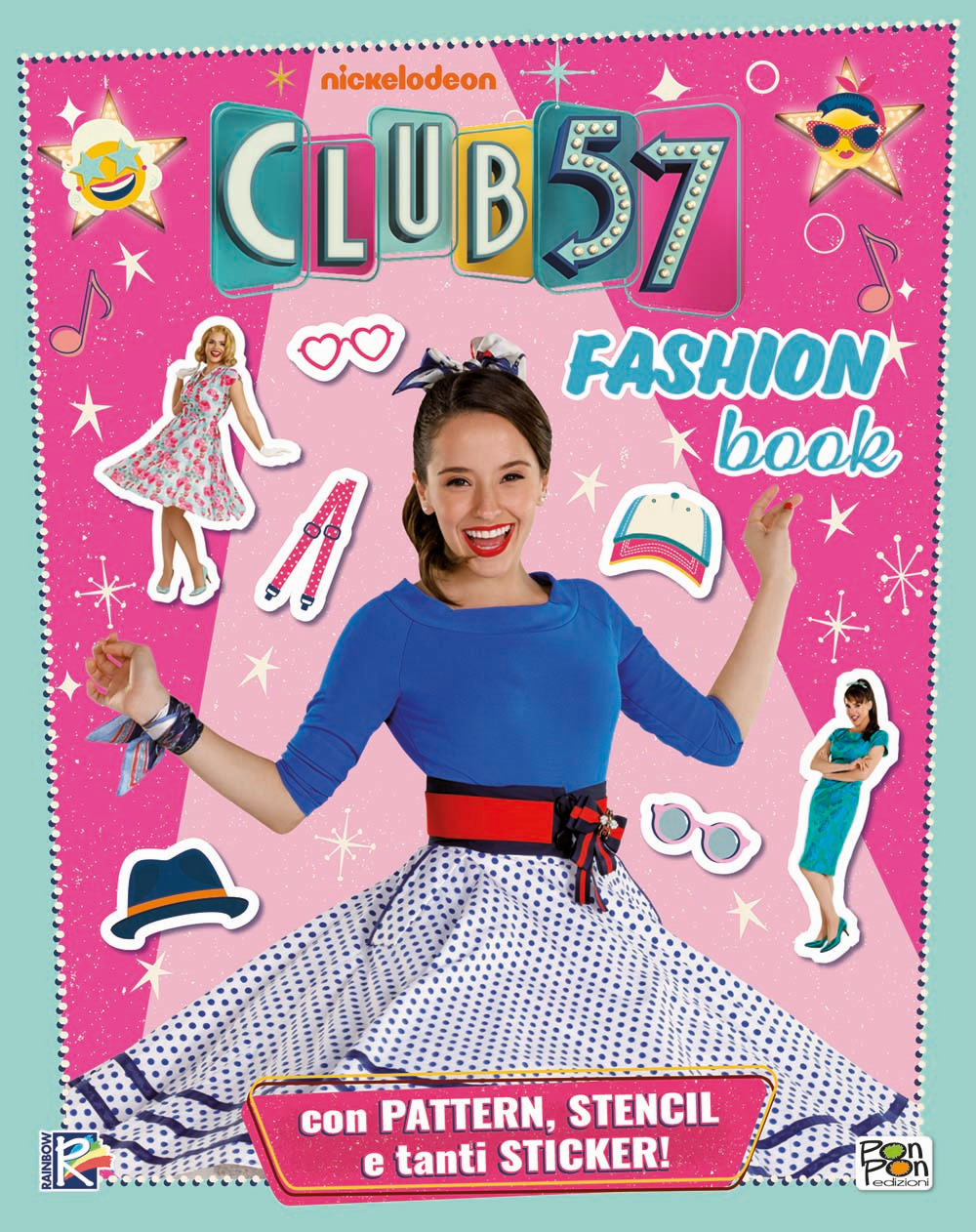 Fashion book. Club 57. Con adesivi