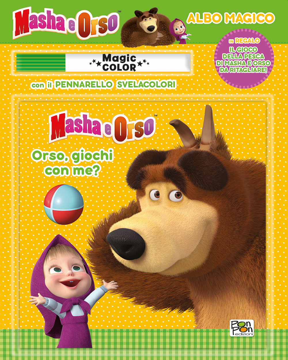 Orso, giochi con me? Albo magico. Masha e Orso