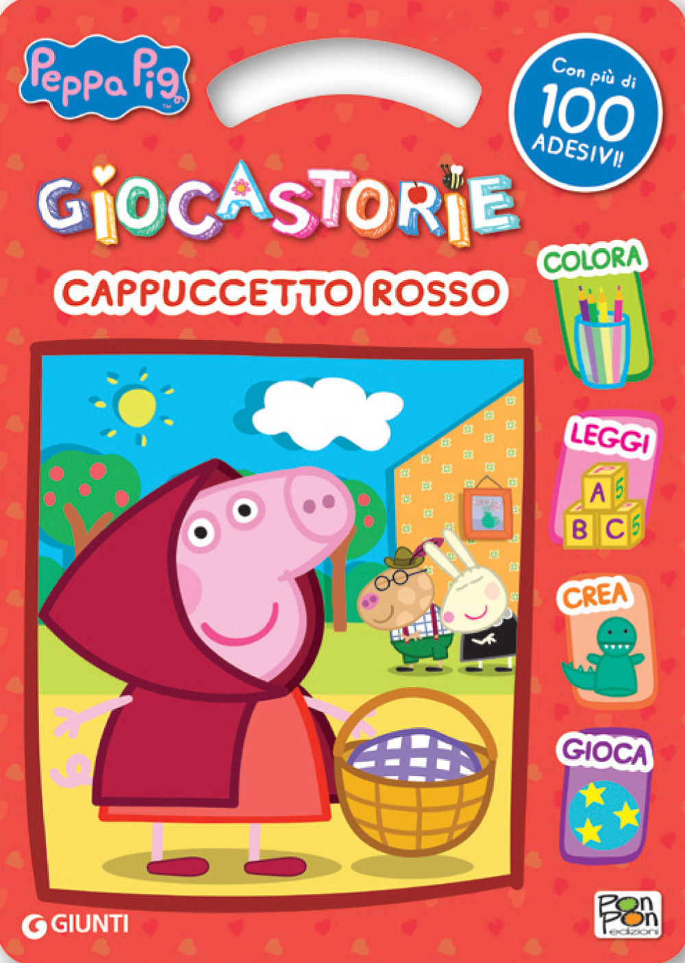 Cappuccetto rosso. Peppa pig. Activity book. Con adesivi
