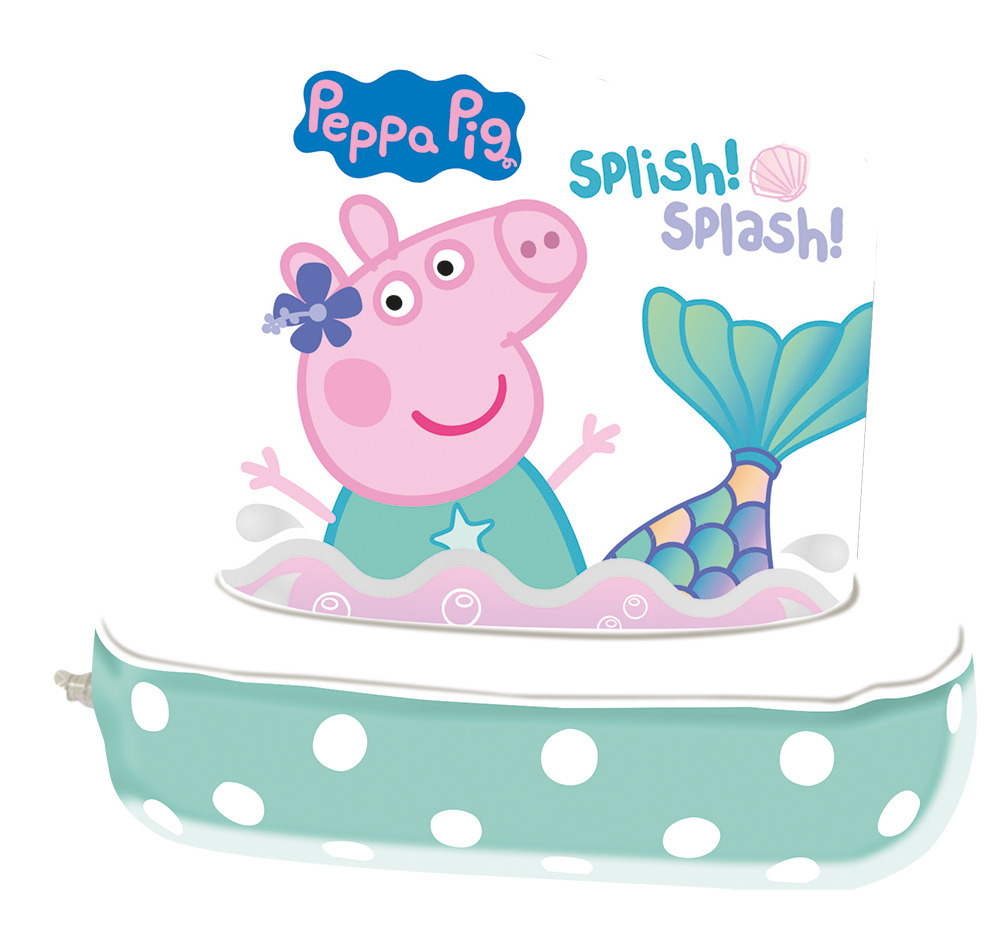Splish! Splash! In fondo al mare. Libro barchetta. Peppa Pig