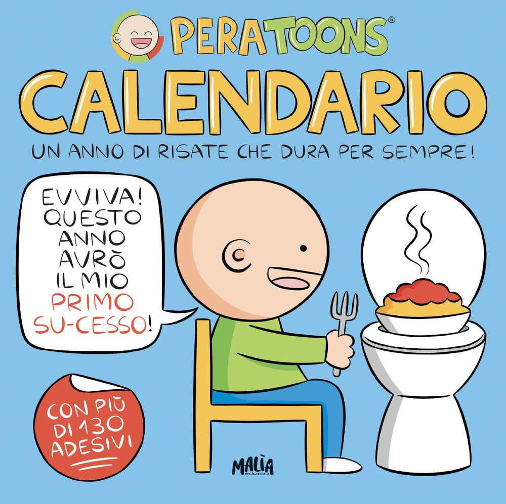 Pera Toons. Calendario da parete