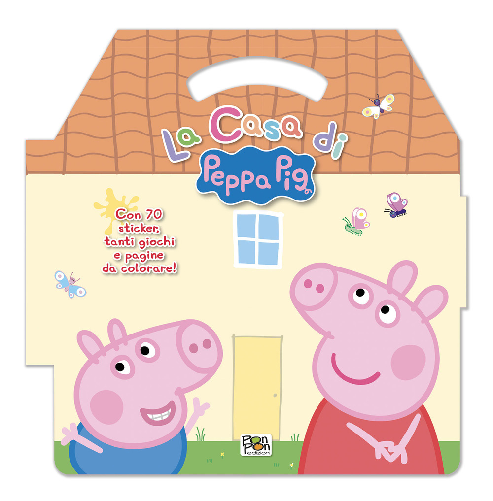 La casa di Peppa Pig. Puffy sticker. Peppa Pig