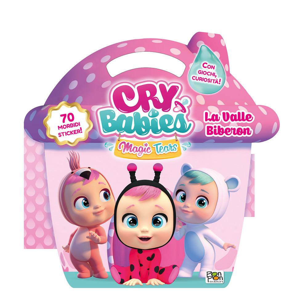 La valle Biberon. Cry babies. Puffy sticker