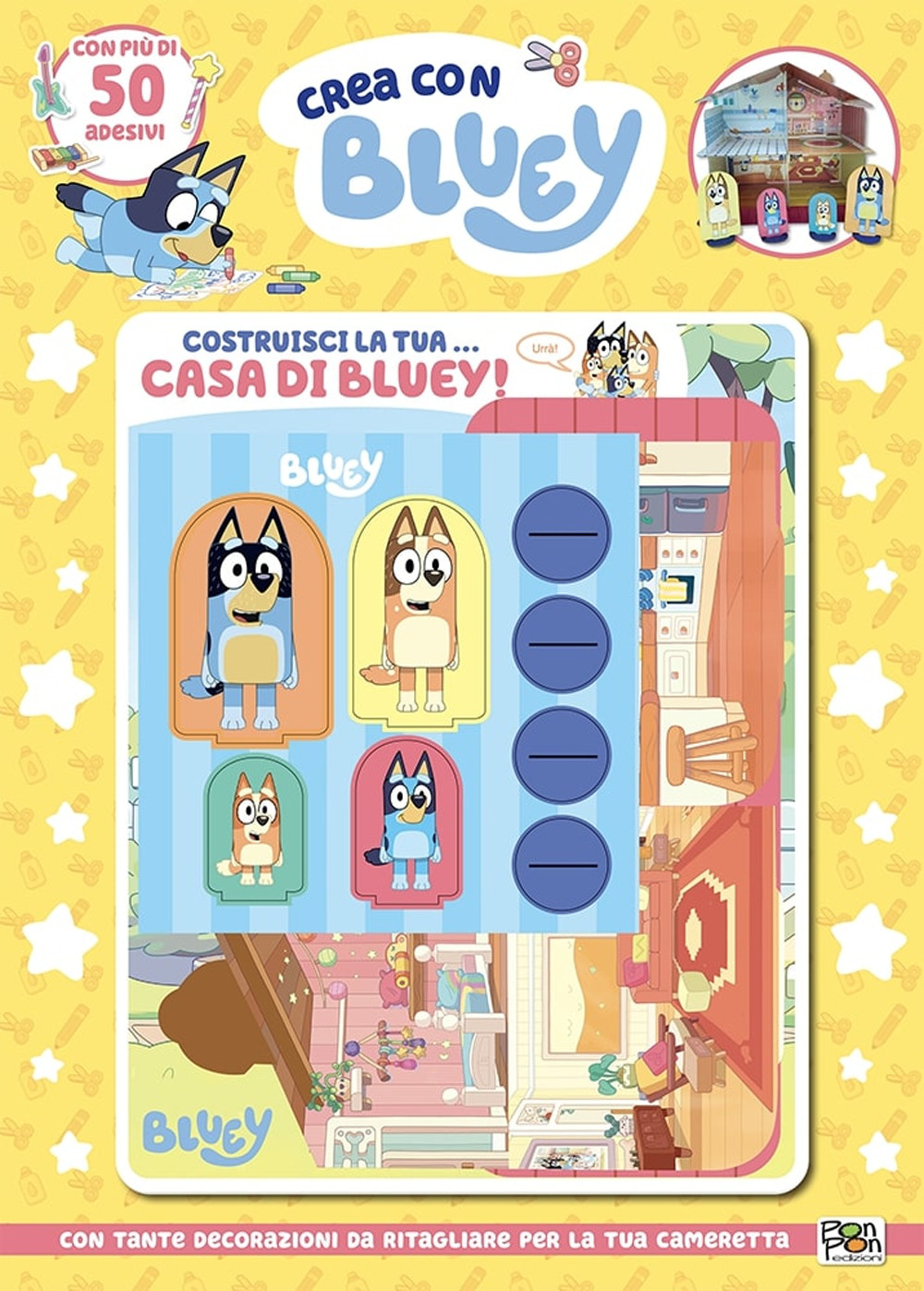 Costruisci la tua... casa di Bluey. Crea con Bluey
