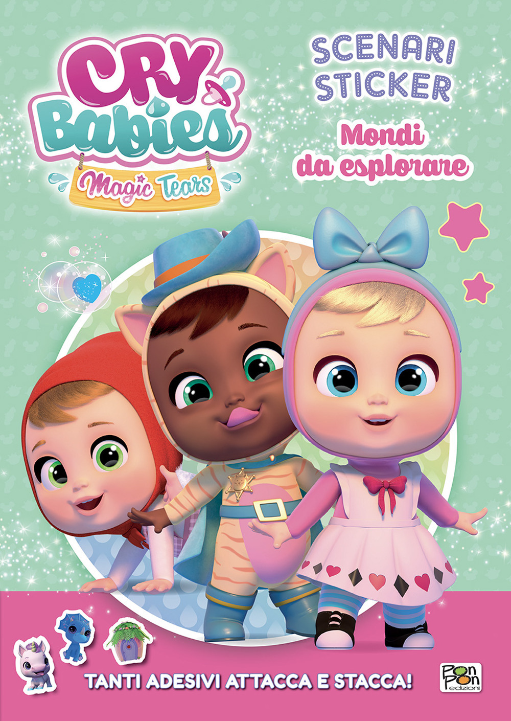 Mondi da esplorare. Scenari sticker. Cry Babies