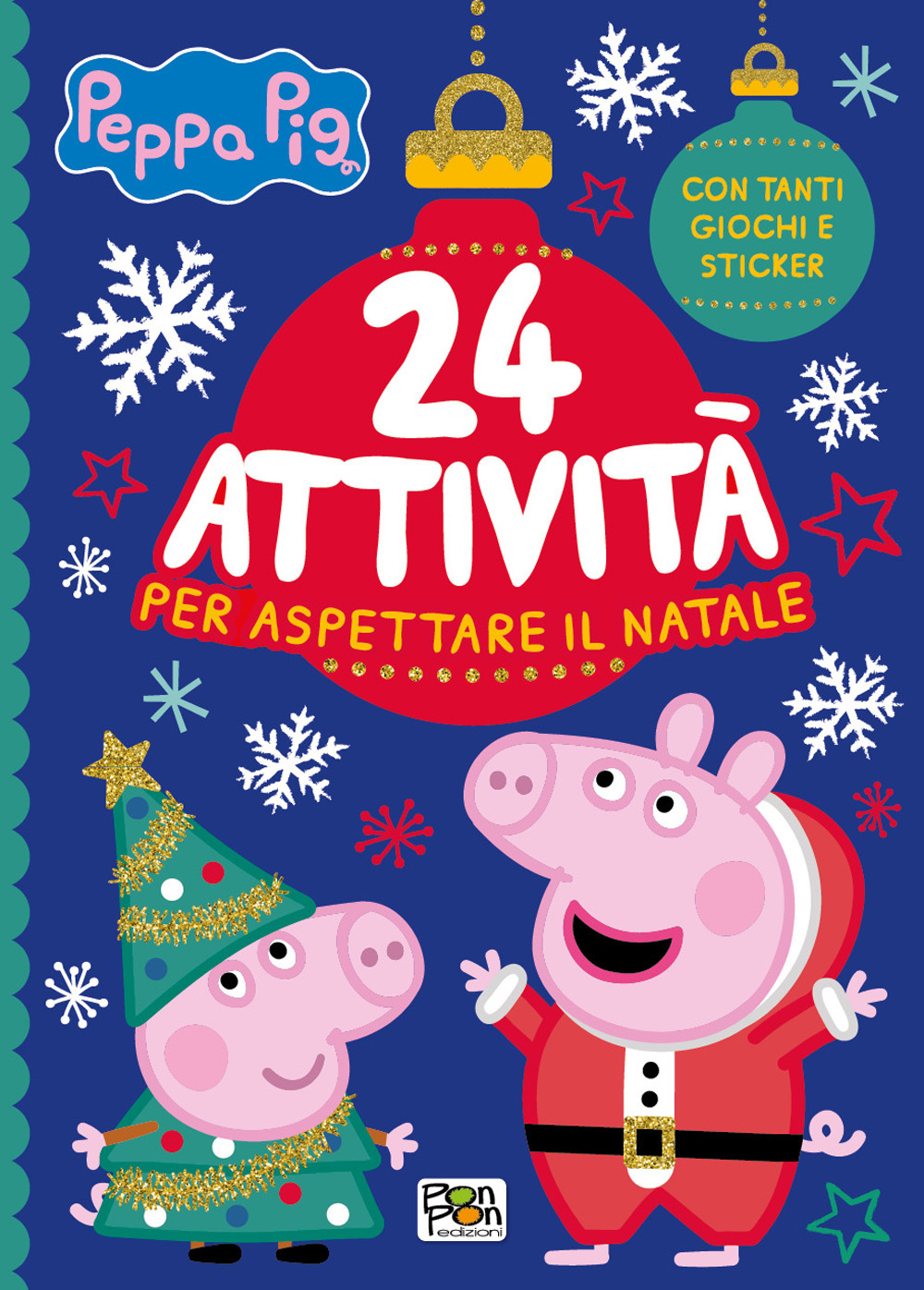 24 attività per aspettare il Natale. Peppa Pig