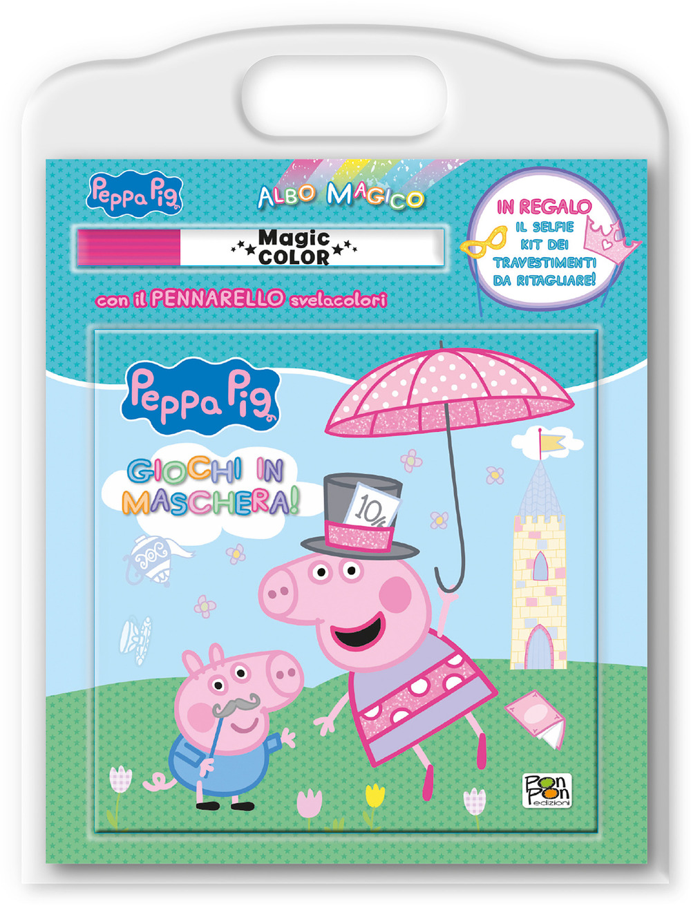 Giochi in maschera. Peppa Pig. Albo magico