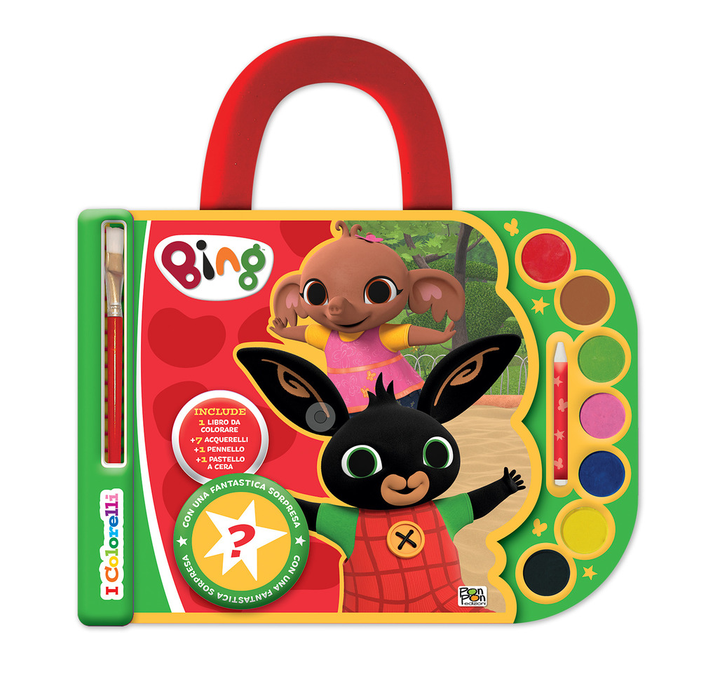 Bing. Valigetta con acquerelli. I colorelli