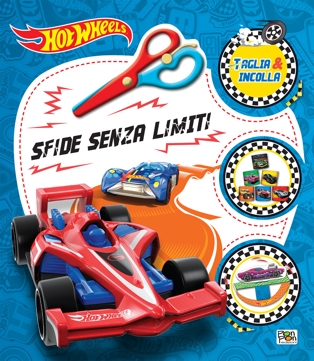 Sfide senza limiti. Hot Wheels. Taglia e incolla