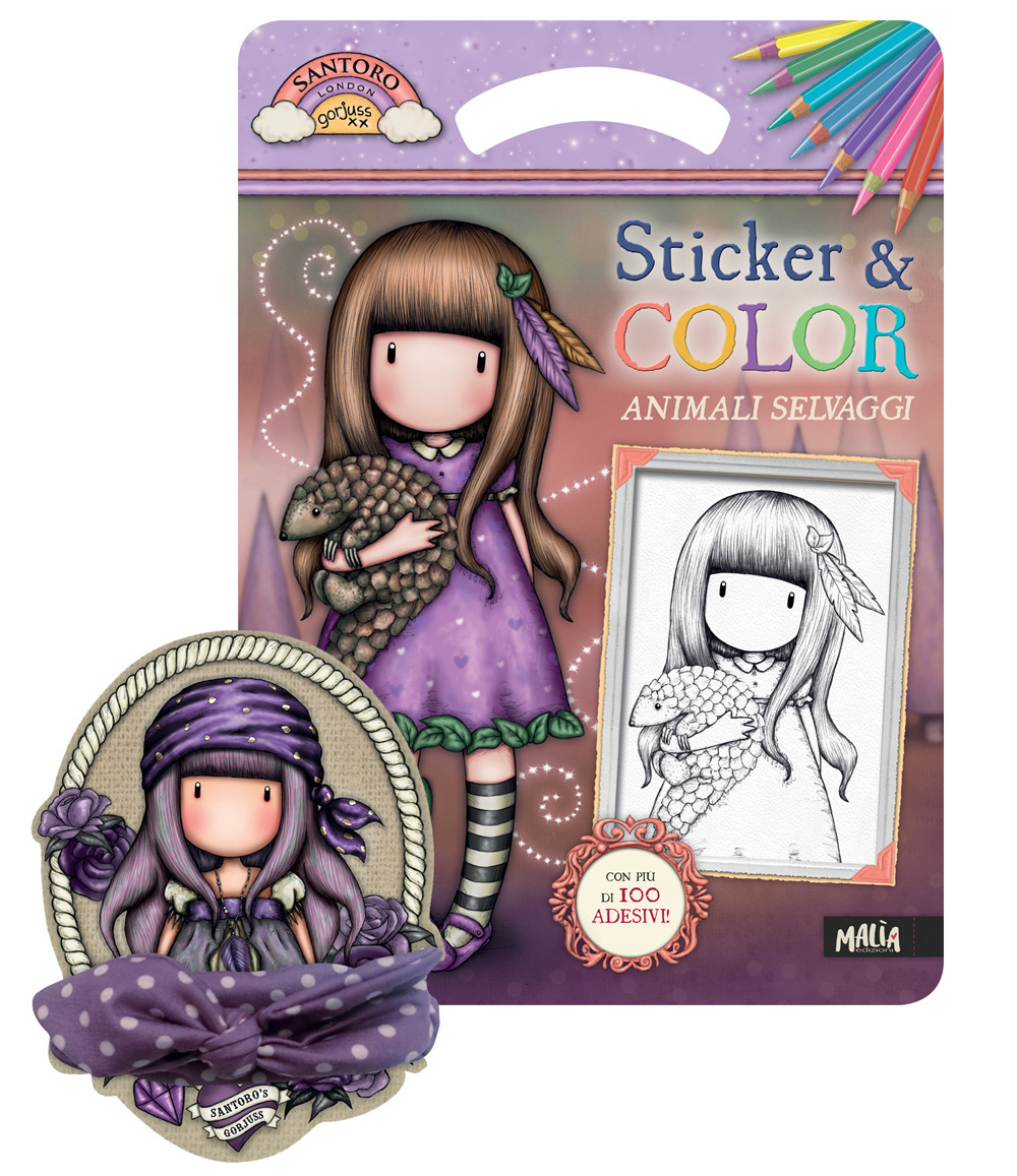 Animali selvaggi. Gorjuss. Sicker & Color