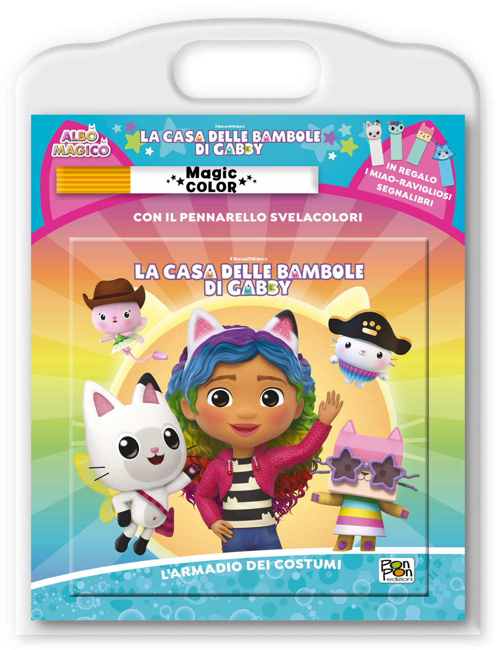 L'armadio dei costumi. Albo magico. La casa delle bambole di Gabby