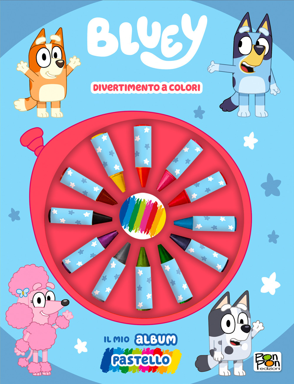 Divertimento a colori. Bluey. Il mio album pastello