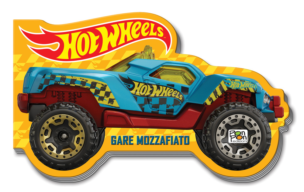 Gare mozzafiato. Hot Wheels. Libro macchinina