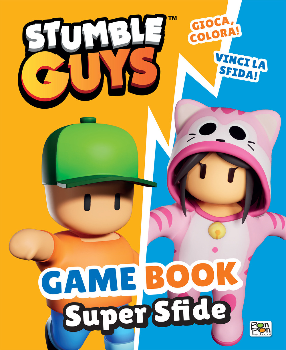 Game book. Super sfide. Stumble Guys