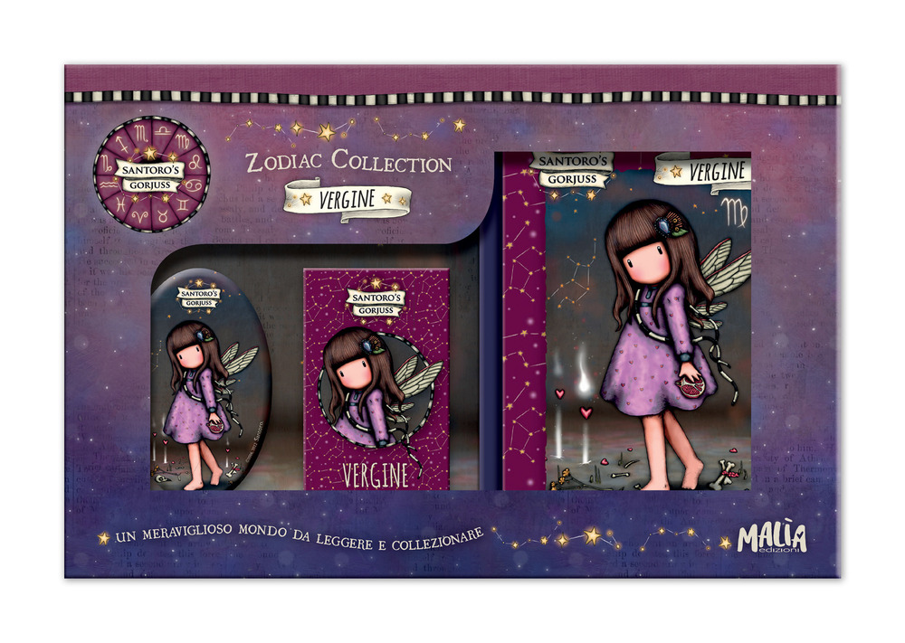 Vergine. Gorjuss. Box zodiaco