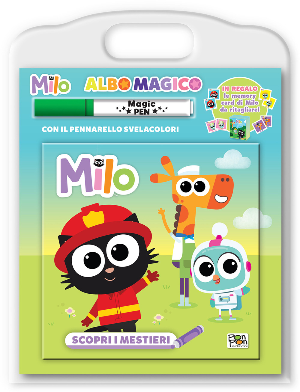 Scopri i mestieri. Milo. Albo magico.