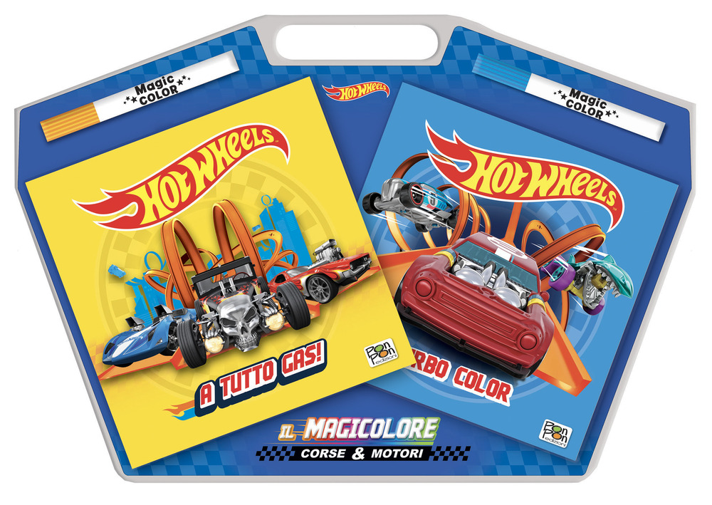 Corse & motori. Hot Wheels. Magicolore