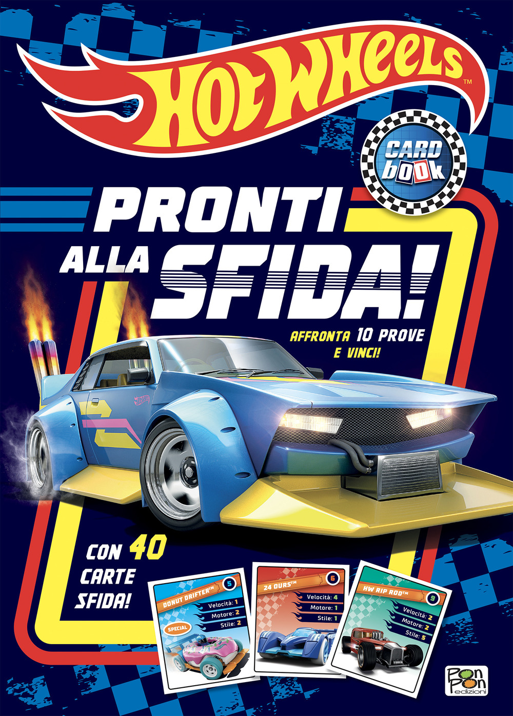 Pronti alla sfida! Card book. Hot Wheels