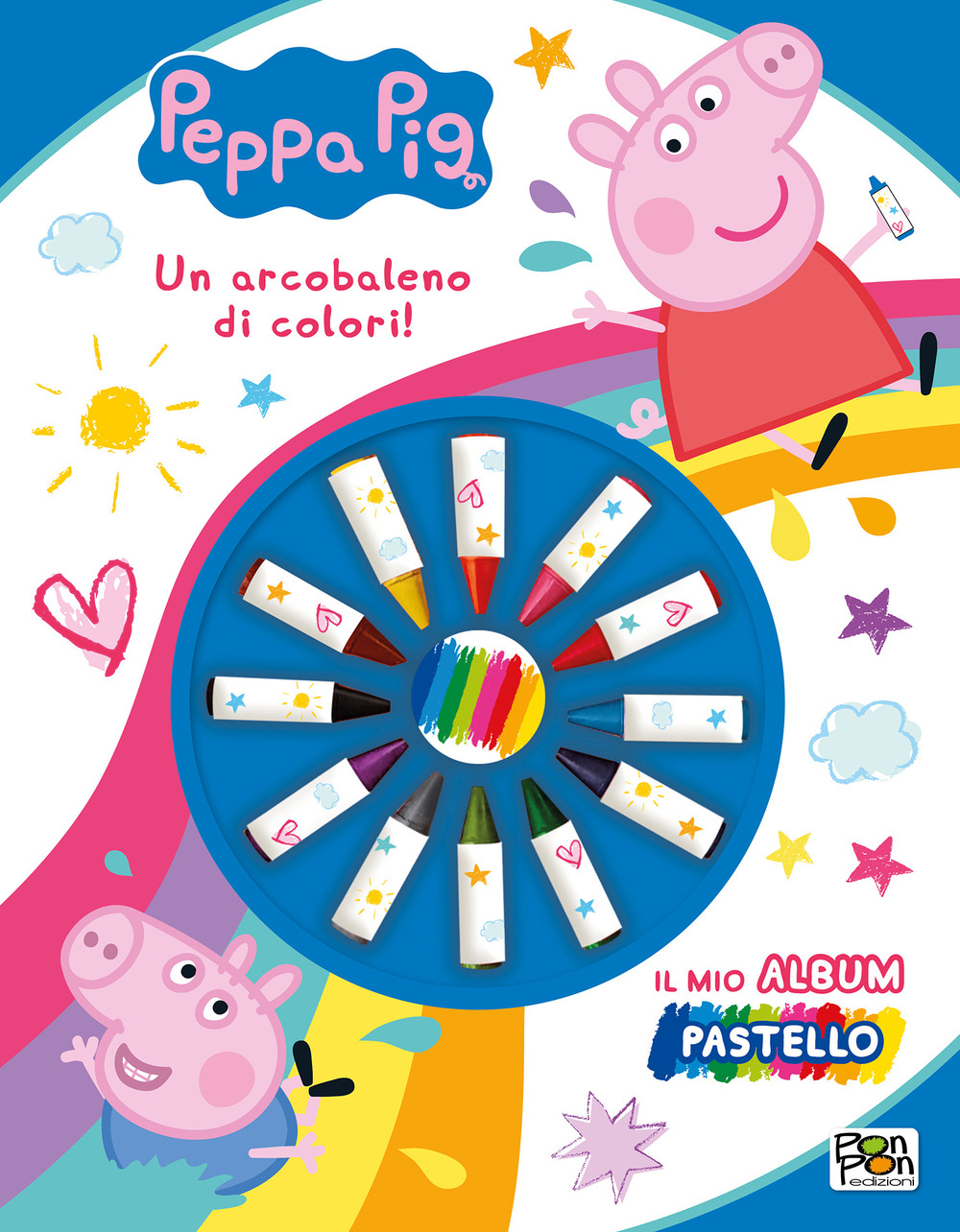Un arcobaleno di colori! Peppa Pig. Il mio album pastello