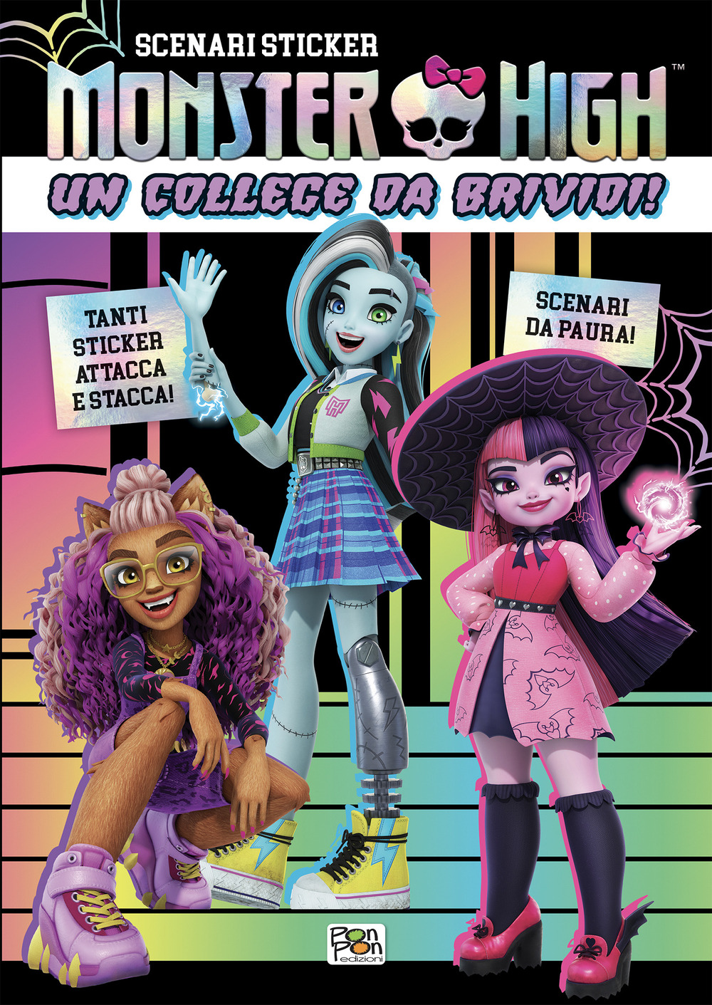 Un college da brividi! Monster High. Scenari sticker
