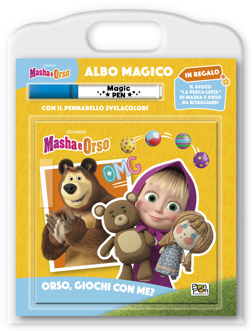 Orso, giochi con me? Masha e Orso. Albo magico