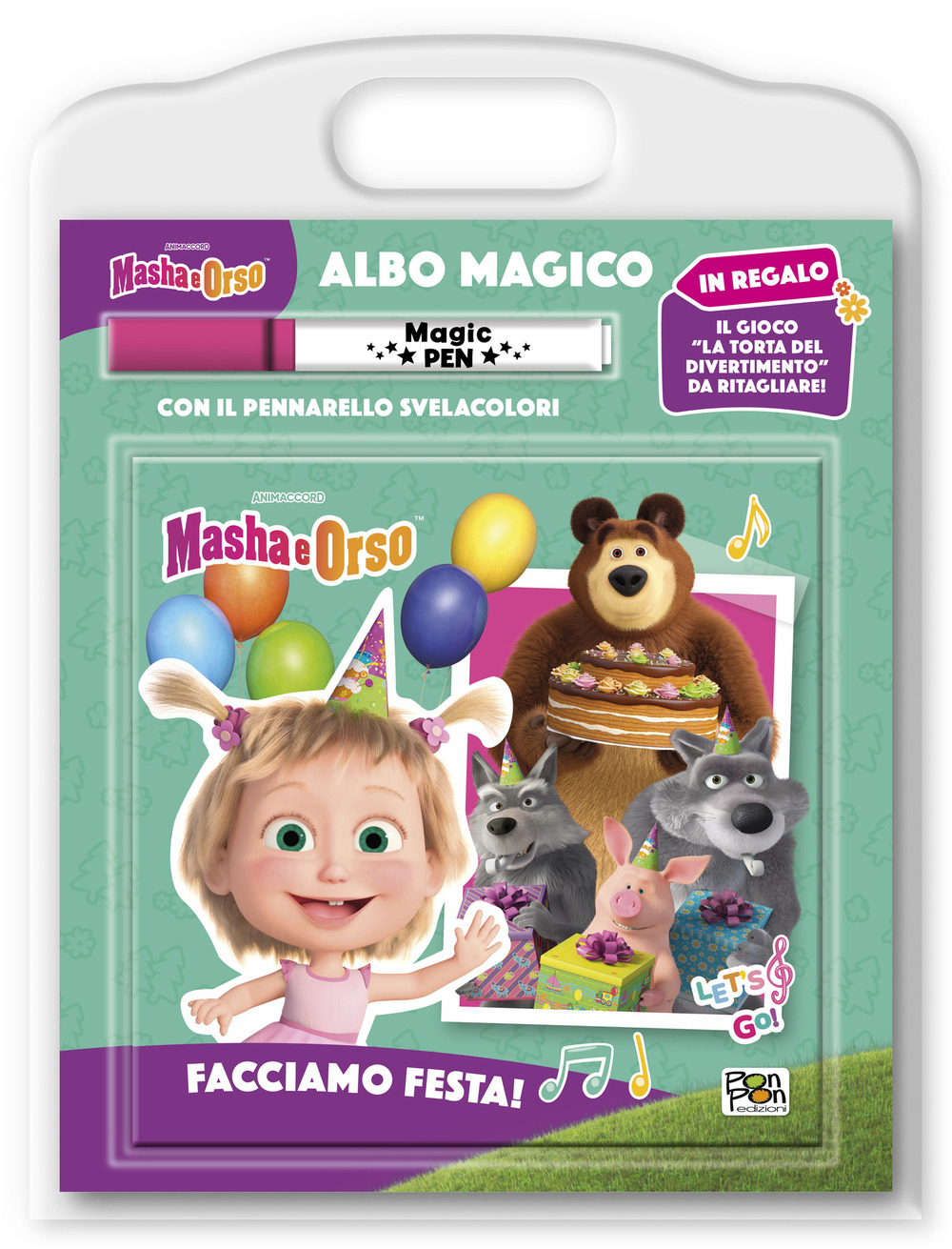 Facciamo festa! Masha e Orso. Albo magico