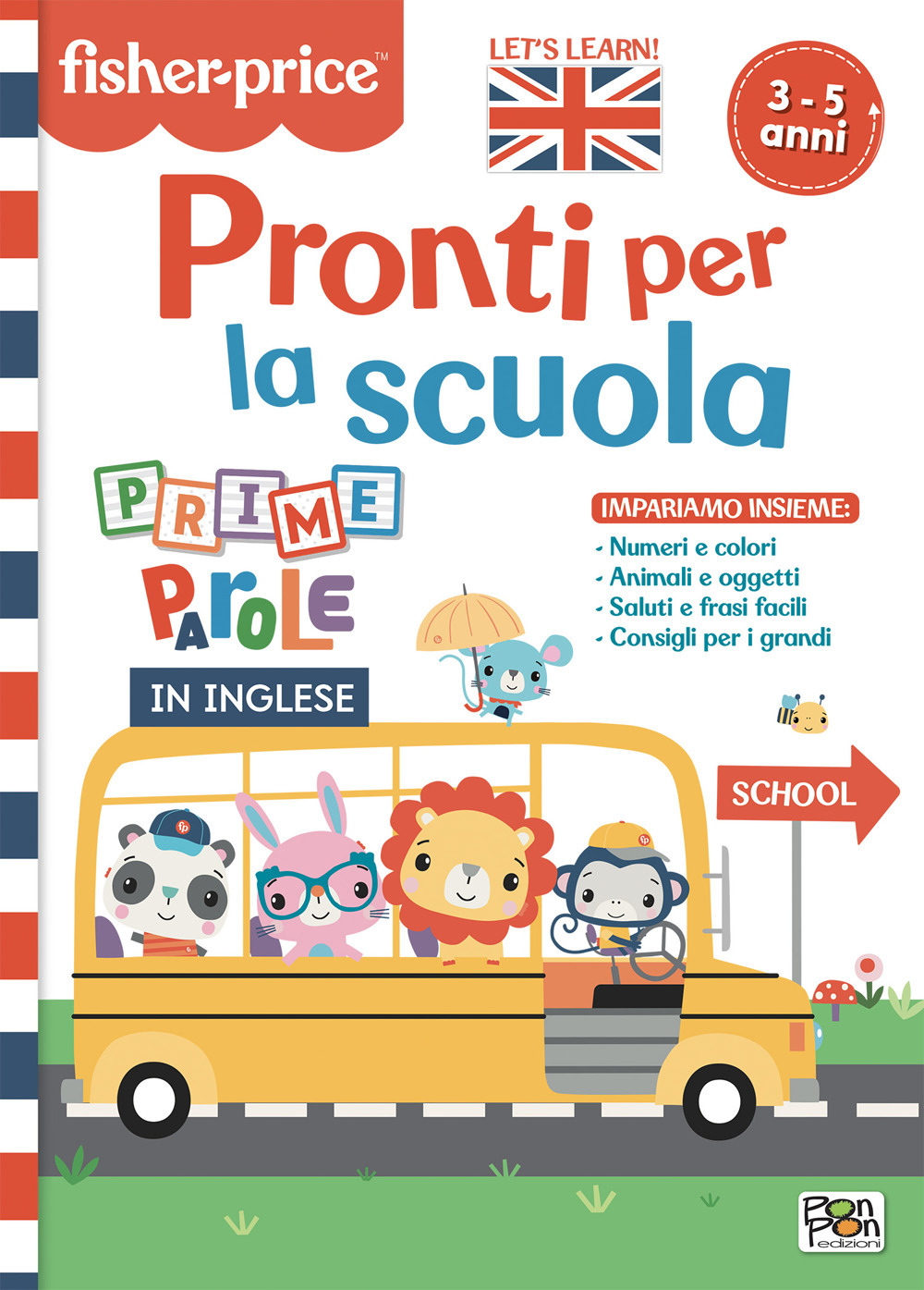 Pronti per la scuola. Prime parole in inglese. Fisher Price
