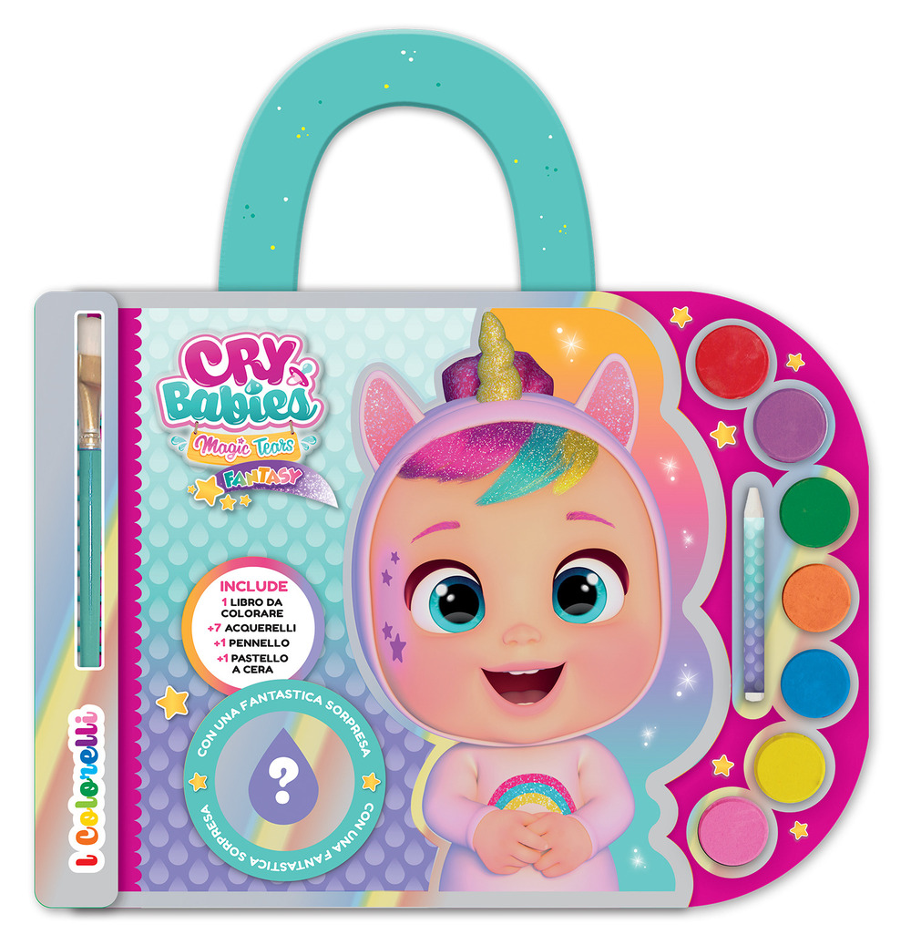 Cry Babies. Fantasy. Valigetta con acquerelli. I colorelli
