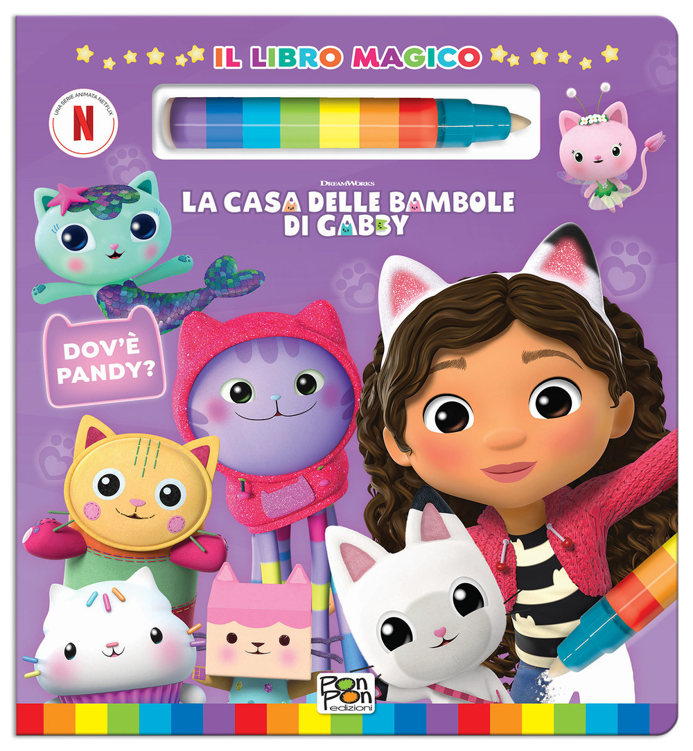 Dov'è Pandy? La casa delle bambole di Gabby. Il libro magico