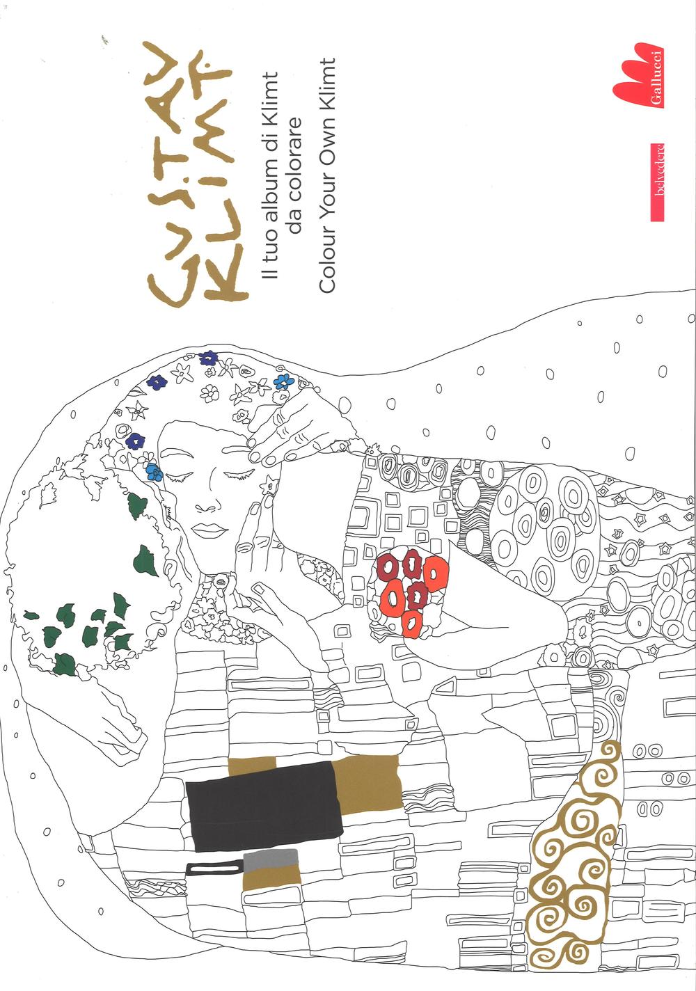 Klimt. Il tuo album di Klimt da colorare-Colour your own Klimt