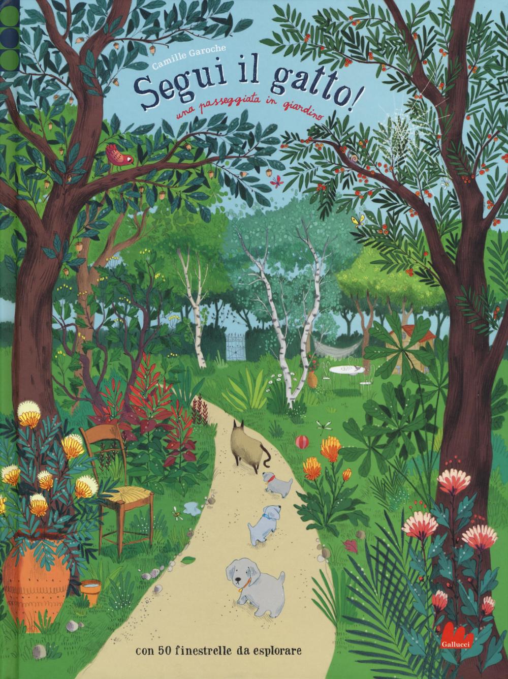Segui il gatto! Una passeggiata in giardino