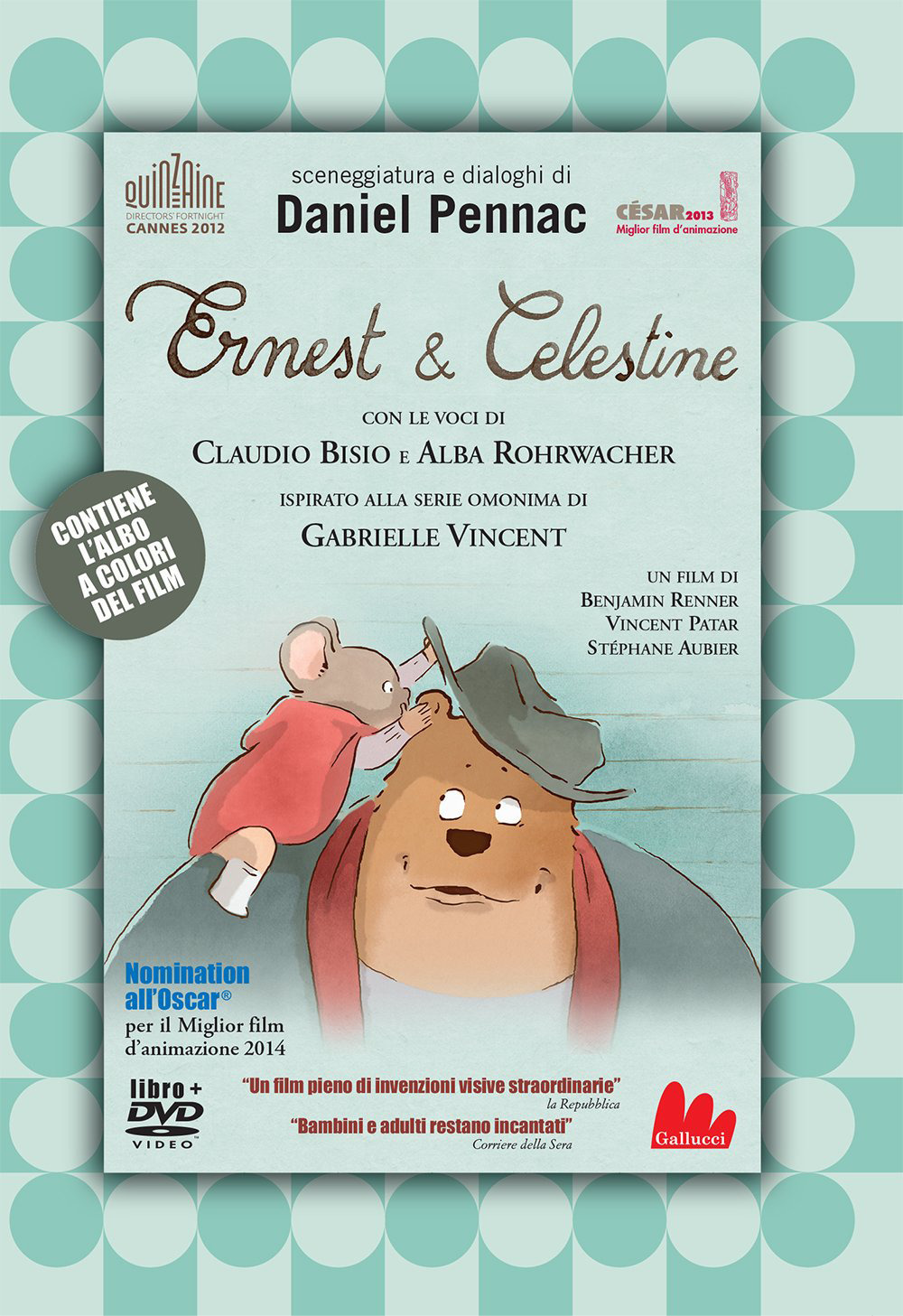 Ernest e Celestine. Il film. DVD