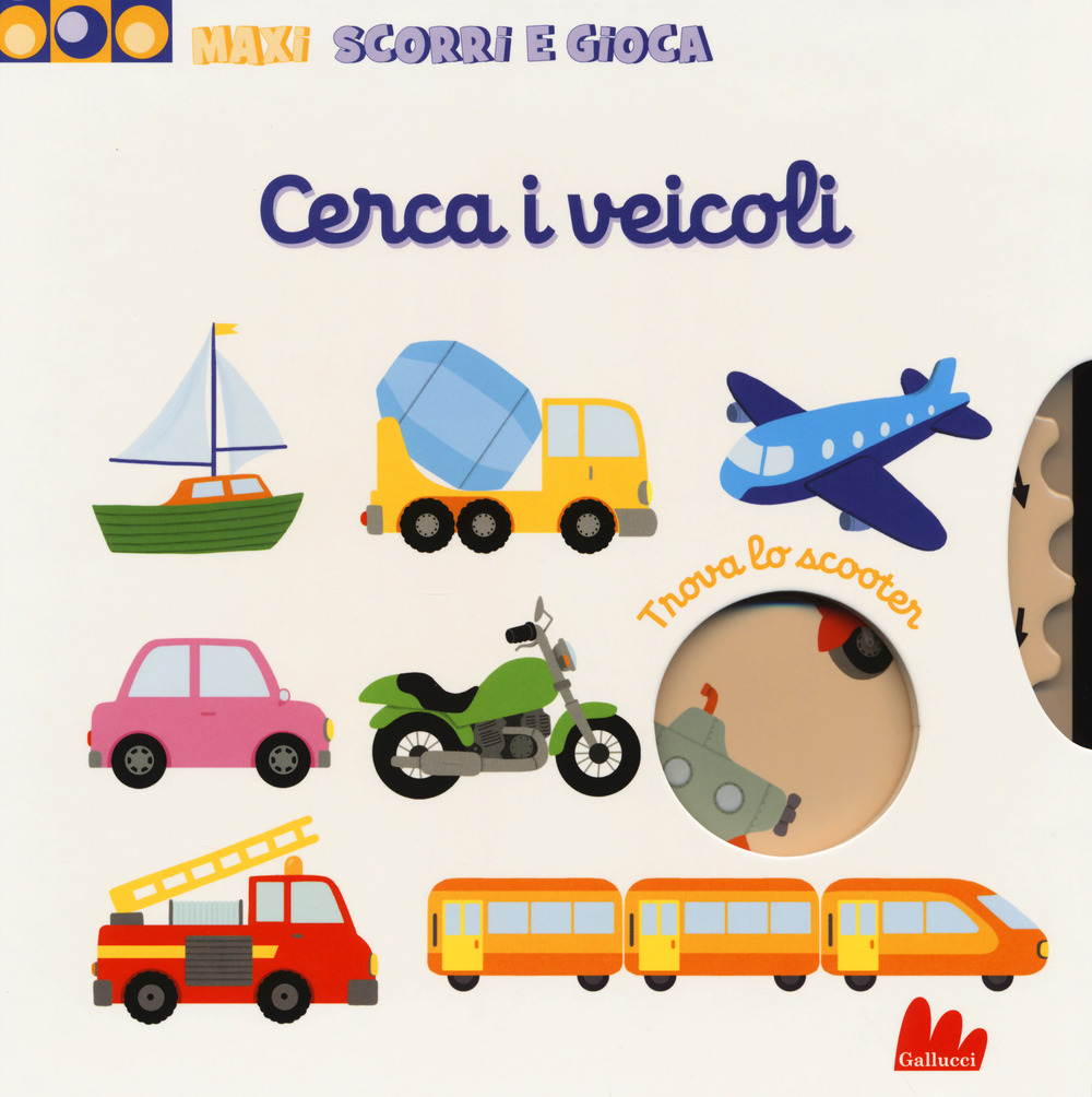 Cerca i veicoli. Maxi scorri e gioca