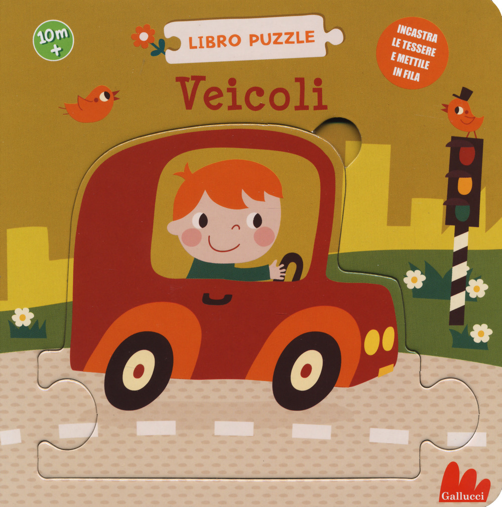 Veicoli. Libro puzzle