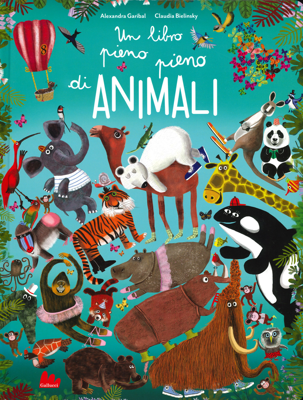 Un libro pieno pieno di animali