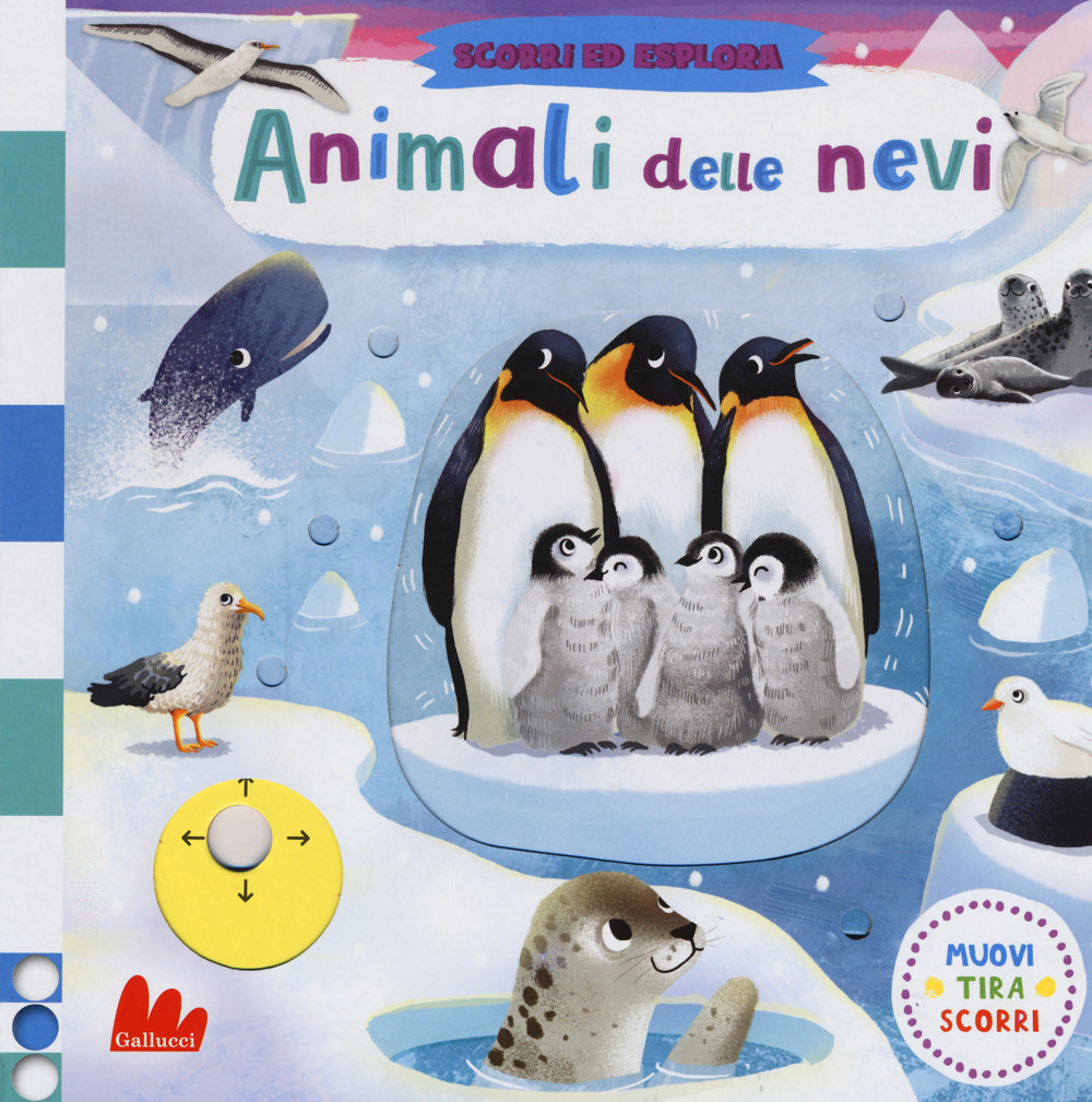 Animali delle nevi. Scorri ed esplora