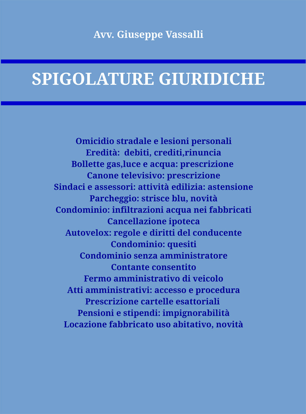 Spigolature giuridiche