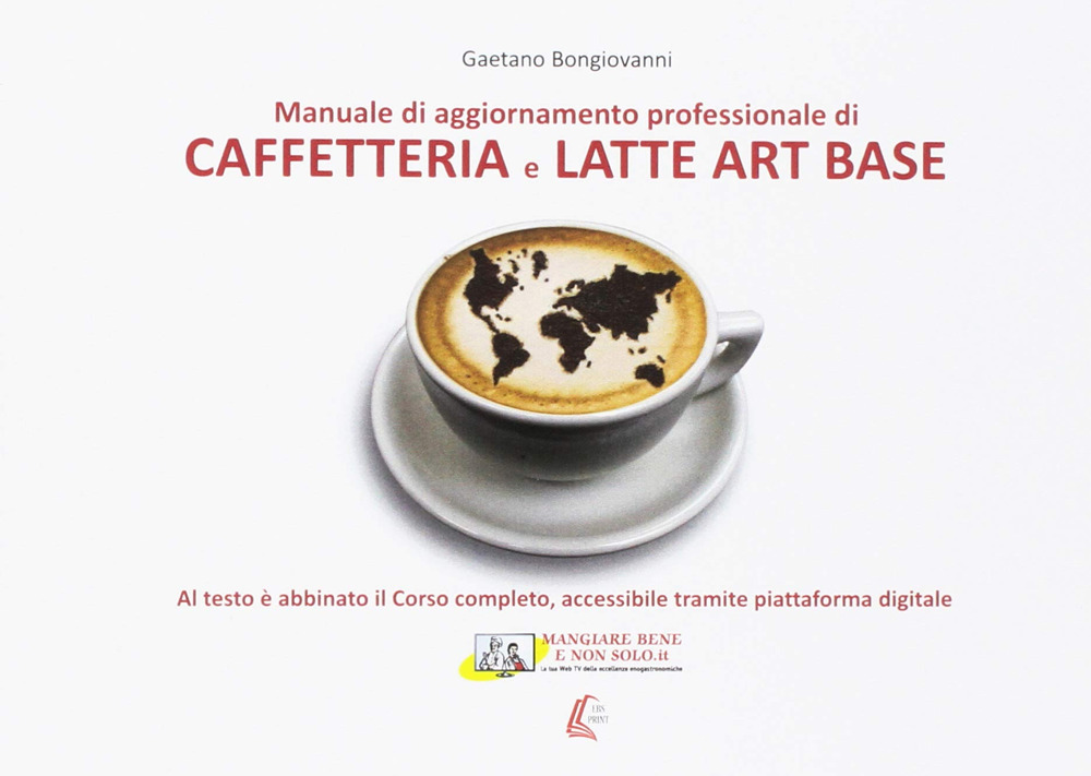 Caffetteria e latte. Art base