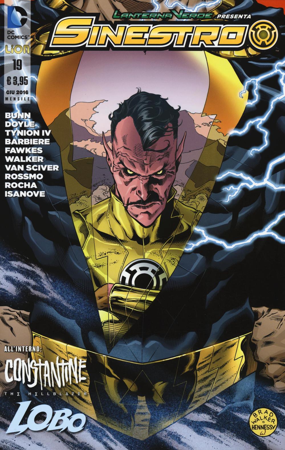 Lanterna verde presenta: Sinestro. Vol. 19