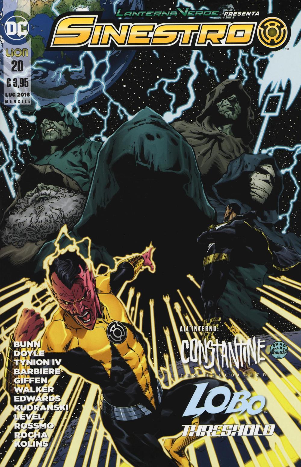 Lanterna verde presenta: Sinestro. Vol. 20