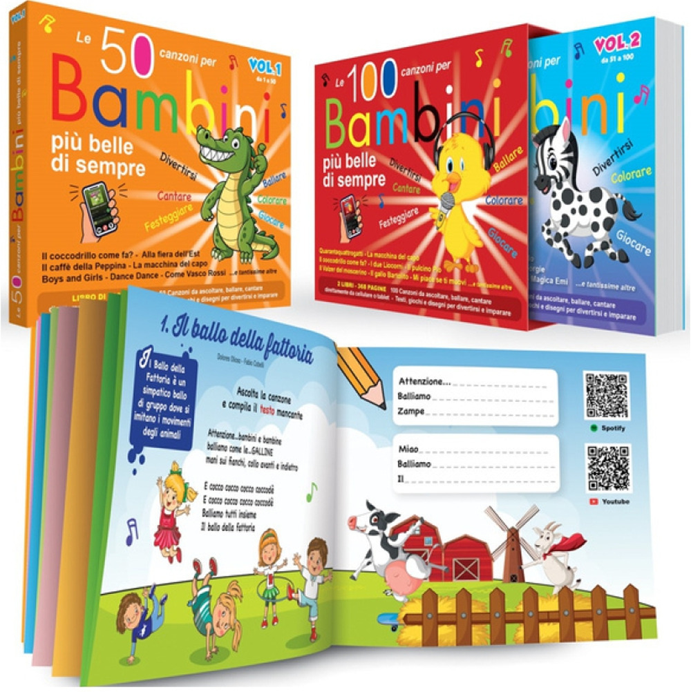 100 canzoni per bambini