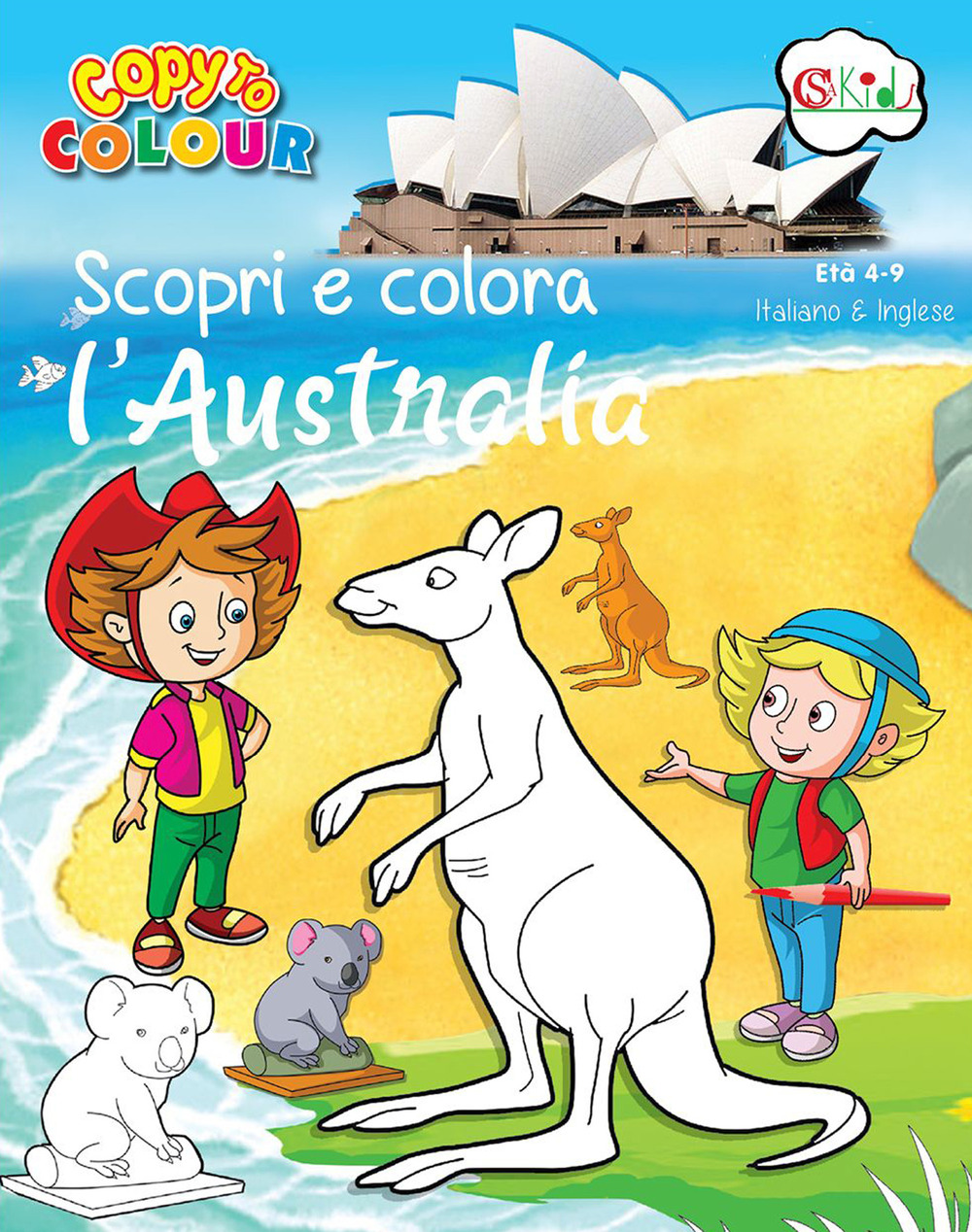 Scopri e colora l'Australia