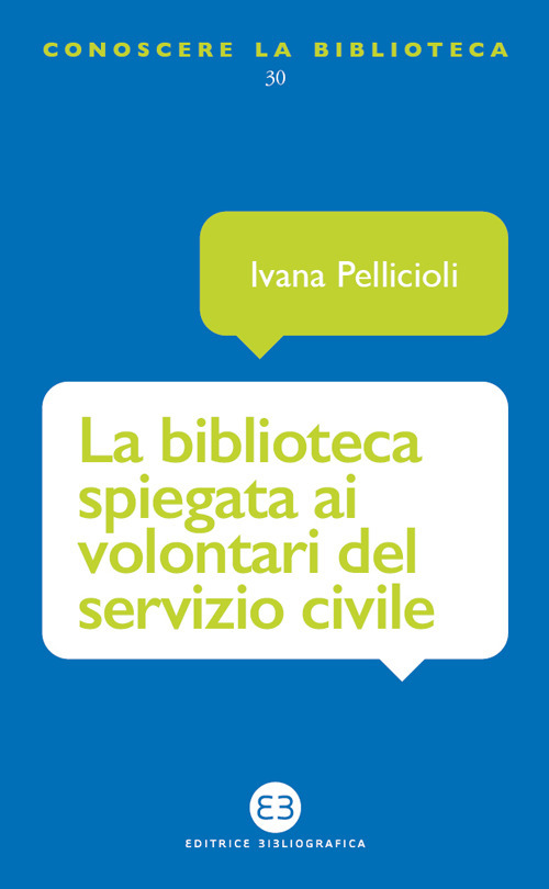 La biblioteca spiegata ai volontari del servizio civile