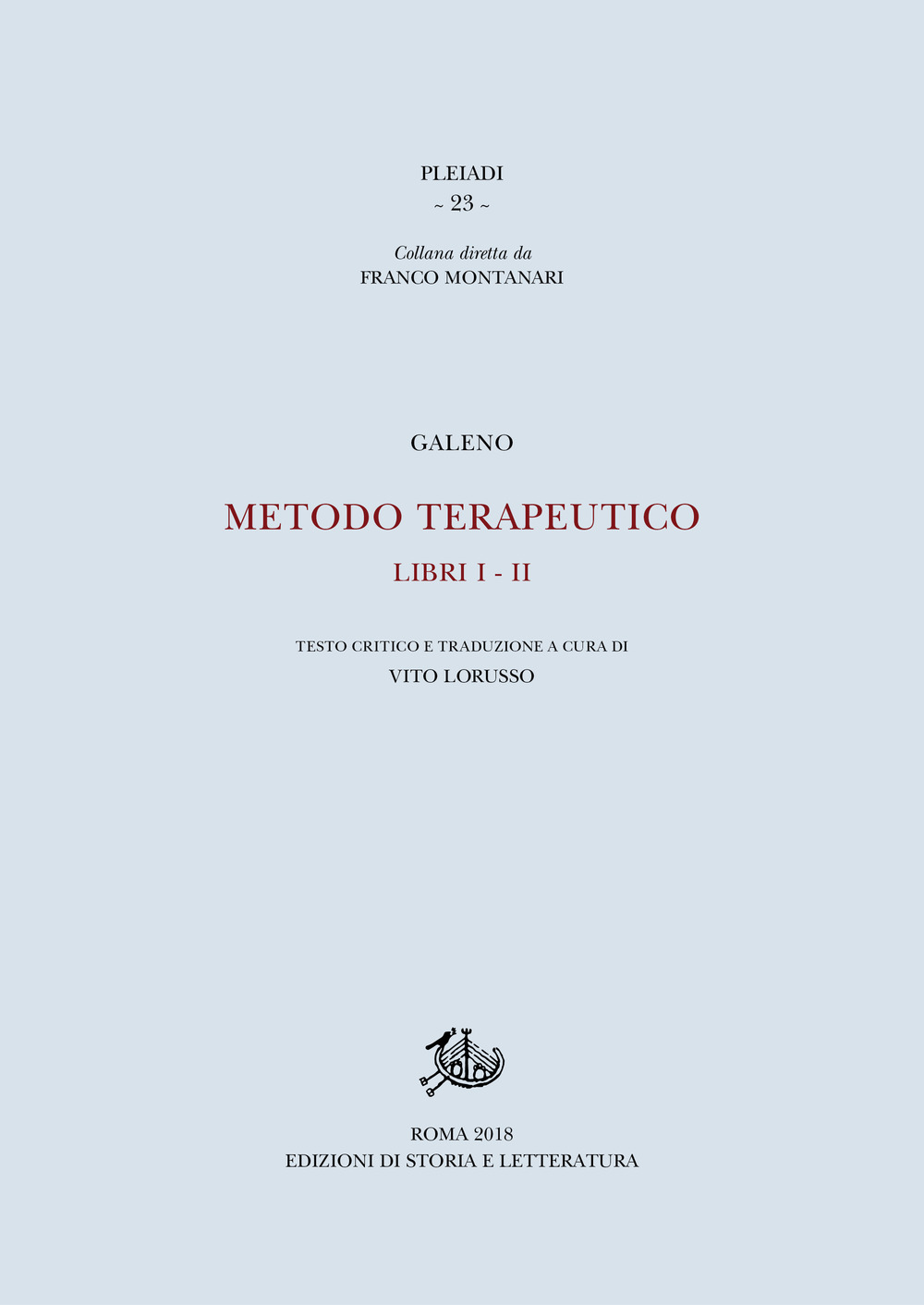 Metodo terapeutico. Vol. 1-2