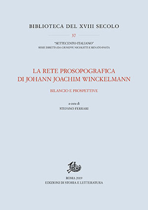 La rete prosopografica di Johann Joachim Winckelmann. Bilancio e prospettive